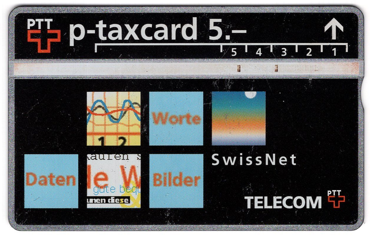Telefon- & Taxkarten: Telecom Bern, SwissNet - seltene Geschenk Taxcard – Gebraucht aus Eglisau von Chperfins
