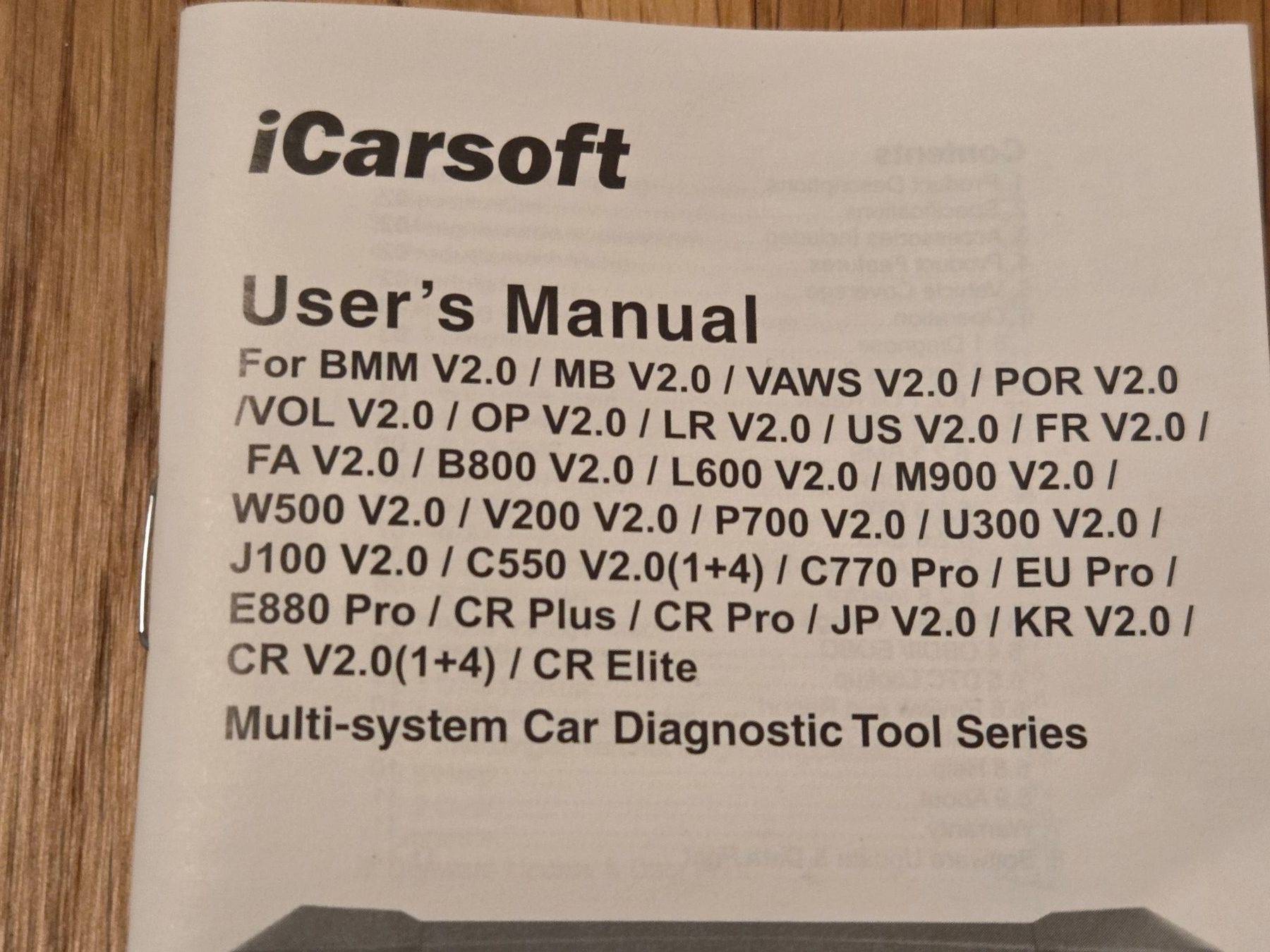 Misurare: Auto Diagnosegerät iCarSoft US V2.0 – Usato da Menziken venduto da FranzSteff 4