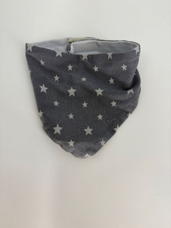 Baby Halstuch Jacob's grau mit Sternen 