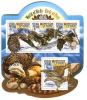 Block "Weisskopfseeadler". Sierra Leone.