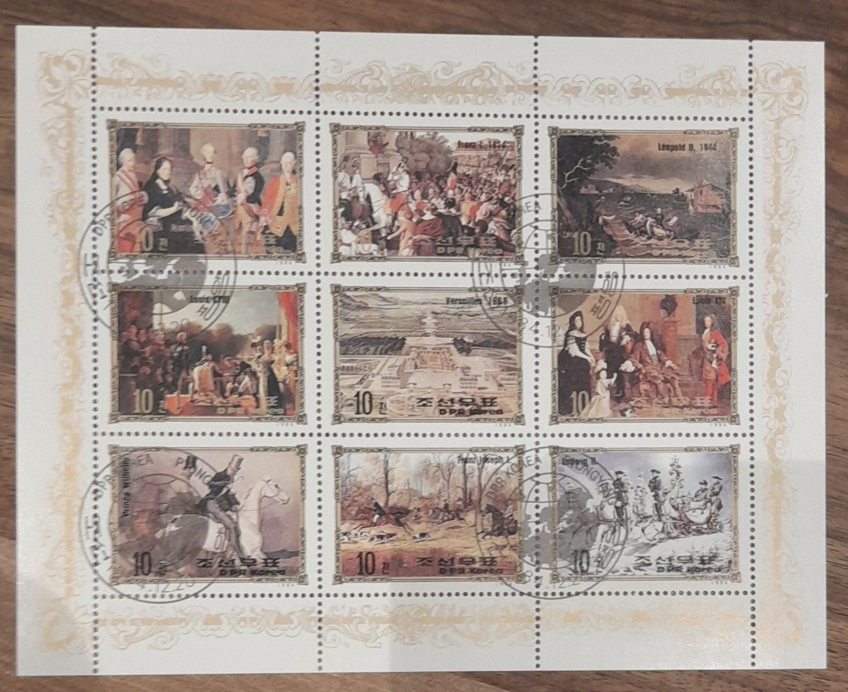 Alle Briefmarken: Sonderblock Korea – Gebraucht aus Balgach von SIMEON27