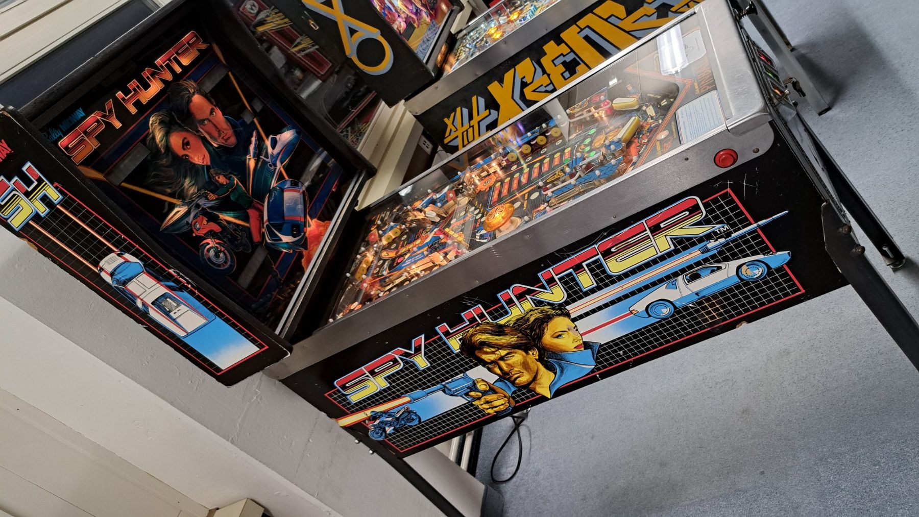 Flipper: Flipperkasten "Spy Hunter" von Bally - revidiert – Usato da Wil venduto da meinflipper 6