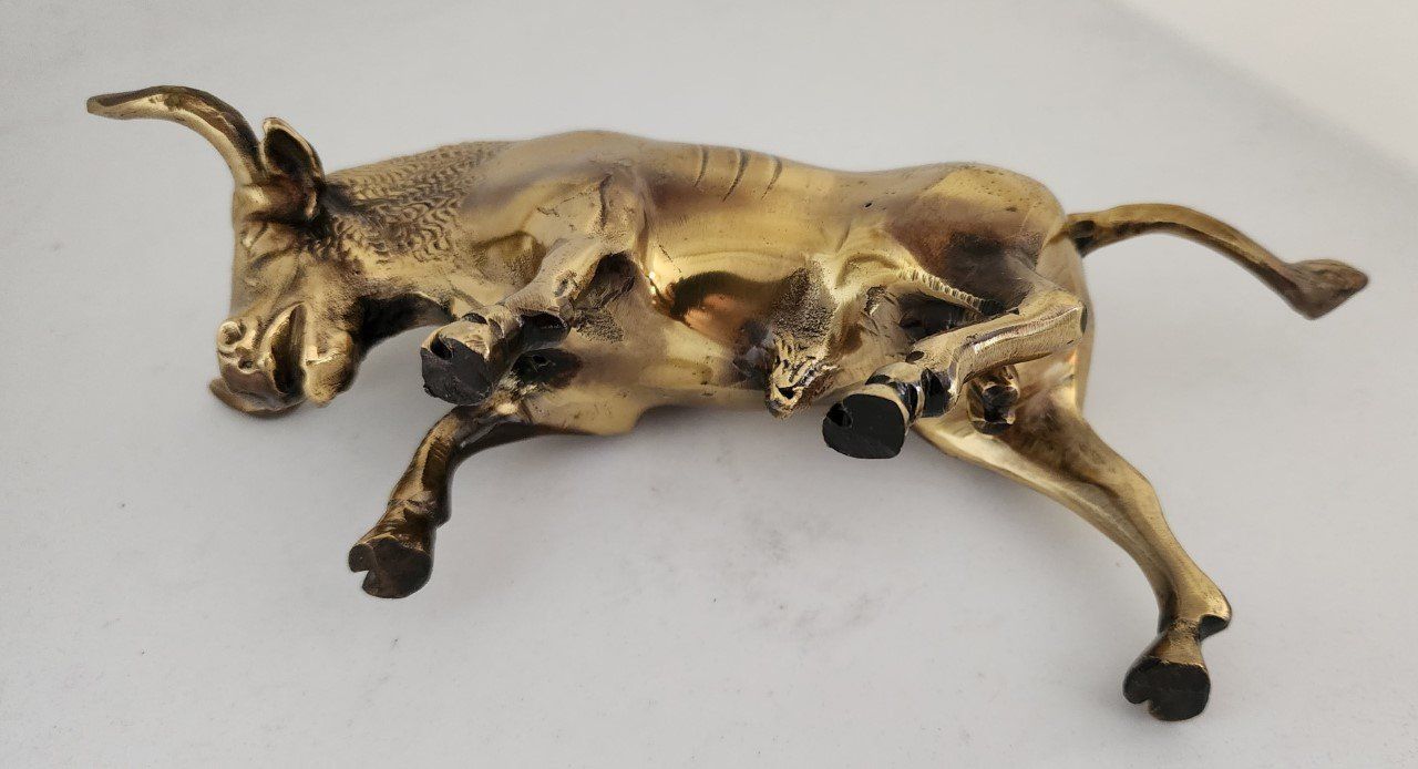 Statuette: Grosse wunderschöne Bronze Stier Figur, Neu!! – Nuovo (secondo la descrizione) da Lima- Peru venduto da Alpaka-Haus 6