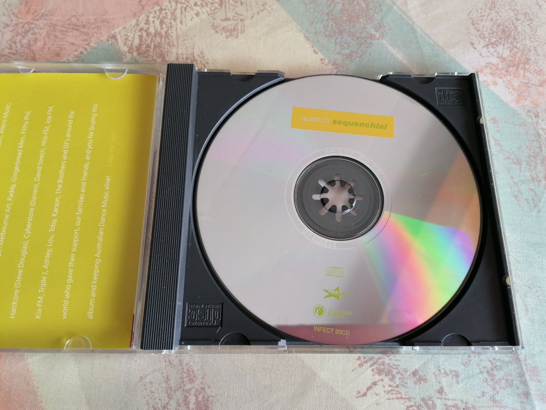 CDs: QUENCH - SEQUENCHIAL 1994 – D'occasion à Ermenswil par easyric 1