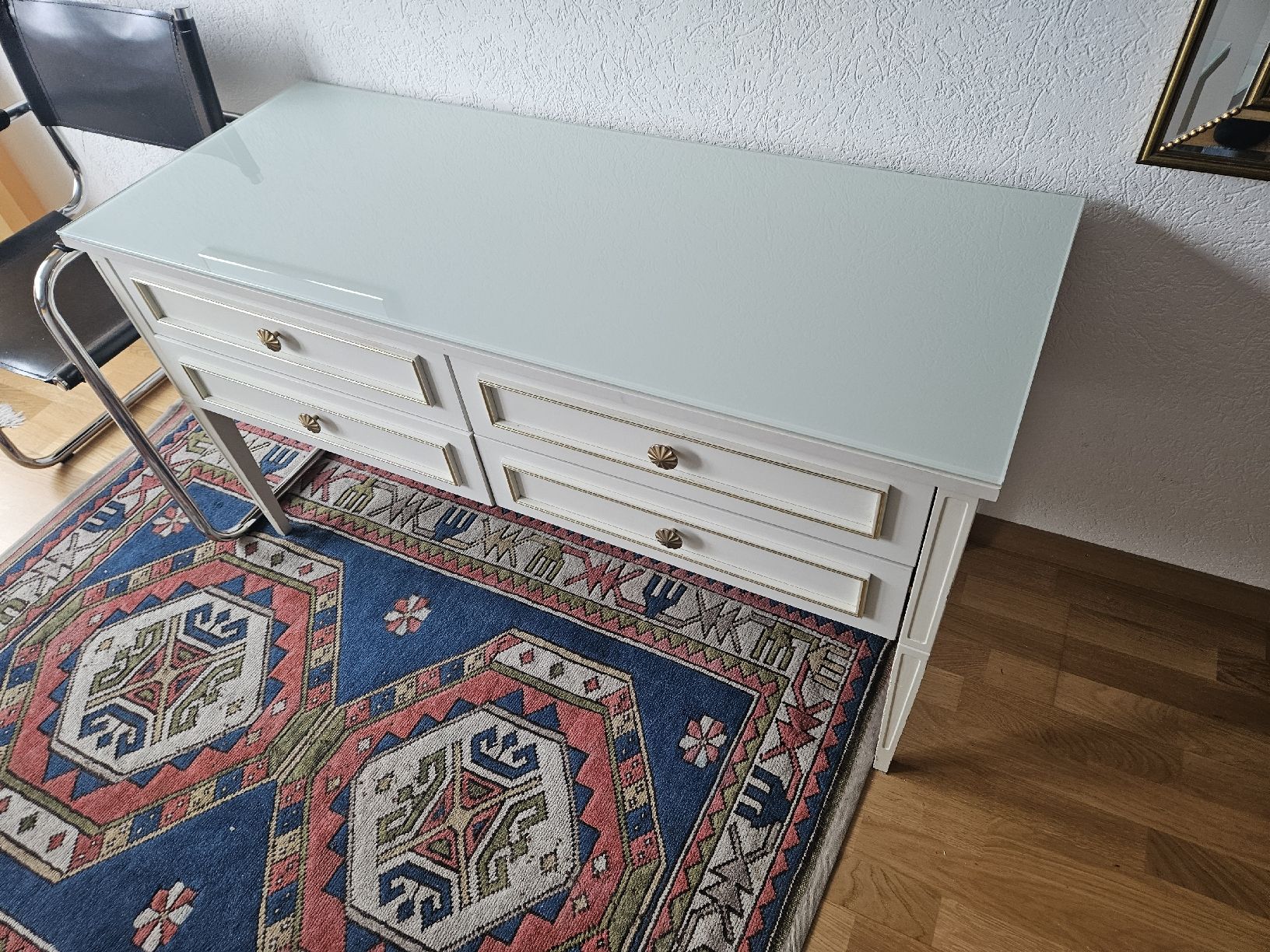 Cassettiere: Vintage Kommode/Sideboard ohne Glasplatte, Abholung siehe u. – Usato da Bonstetten venduto da Brigitte04volle