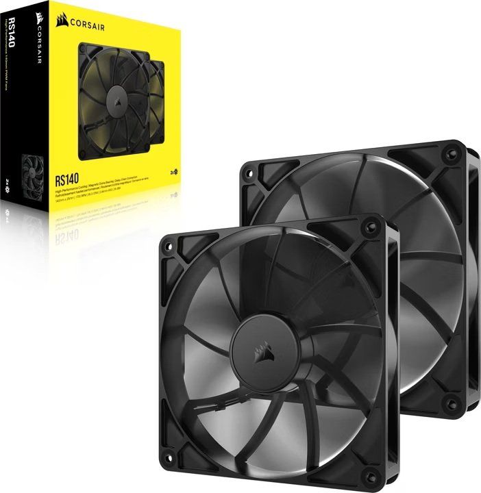 Corsair Custodie: Corsair RS140 140 mm, 2x – Nuovo e nell'imballaggio originale da Gunzgen venduto da flyhirsch59