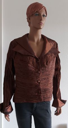 Neue schicke Sommerjacke Gr. 46 braun, Kleemeier