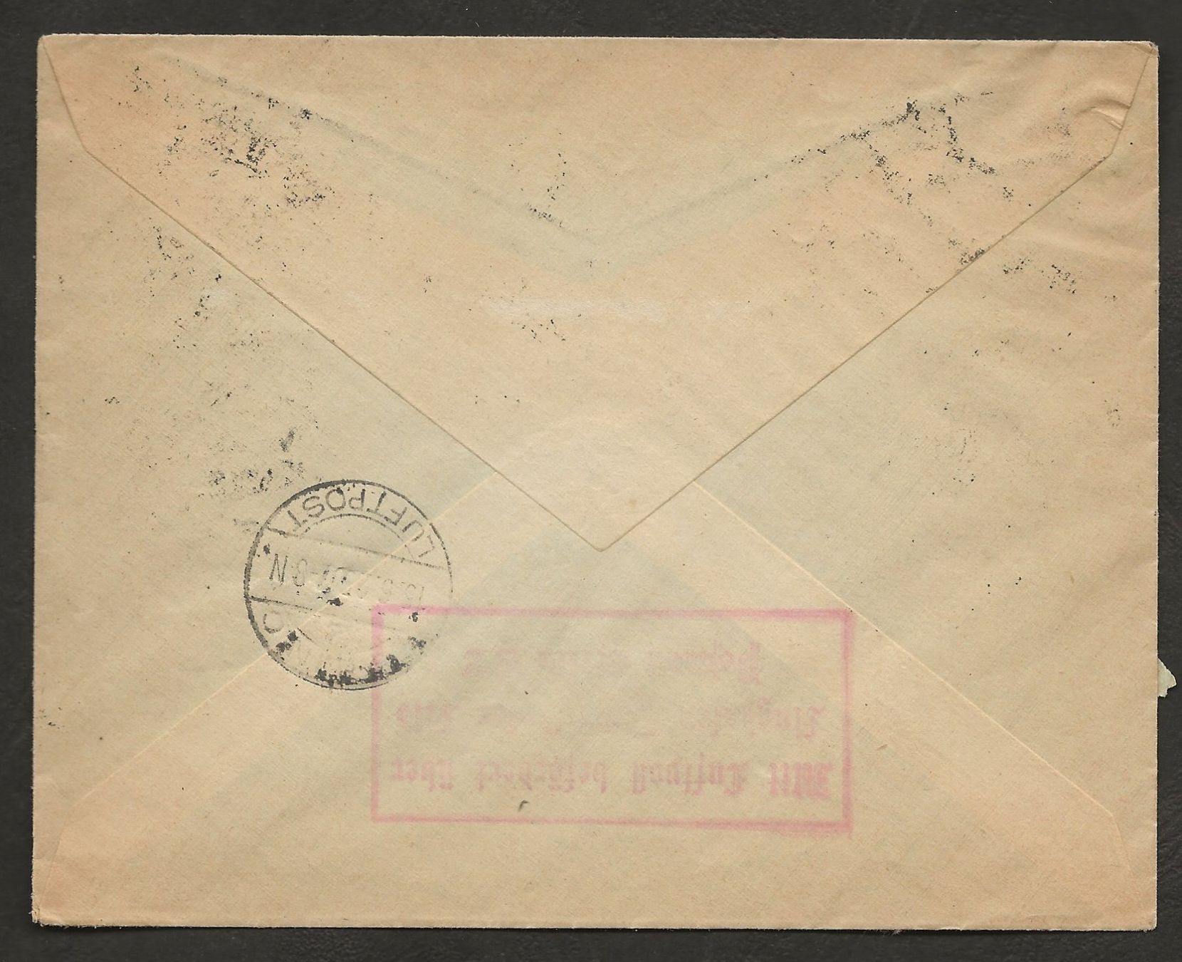 Alle Briefmarken: Flugpost Schweiz 1925 Zürich Berlin Luftpost – Gebraucht aus Au ZH von xelagreb01 1