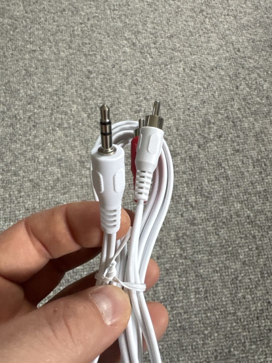 Cavi: Mini-Klinke 3.5mm - Chinch weiss 1.5m – Nuovo e nell'imballaggio originale da Weinfelden venduto da rizzla360 2