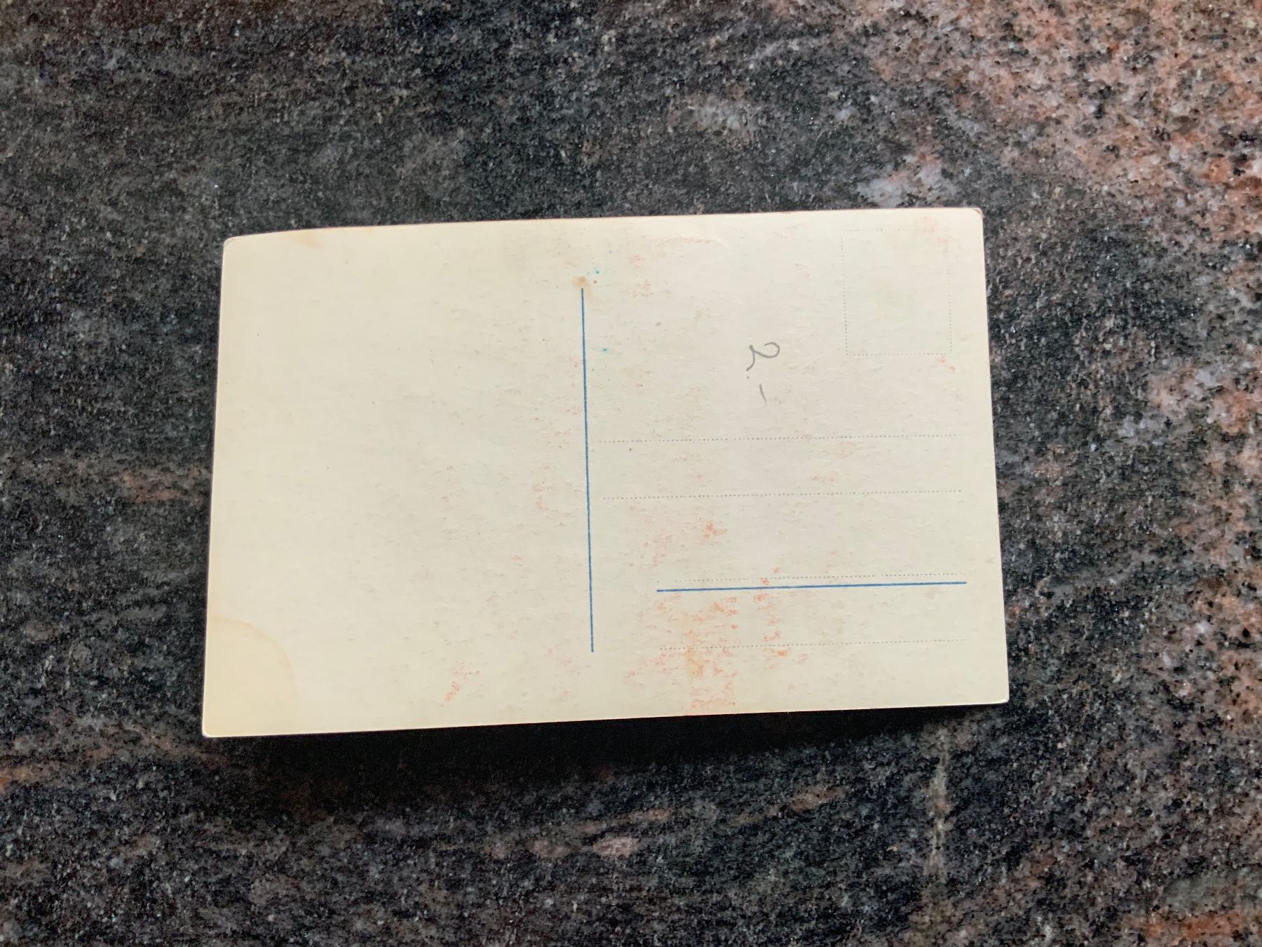 Cartoline postali: Ansichtskarte mit jungem Paar das Abschied nimmt, – Usato da Vellerat venduto da joromaur 1