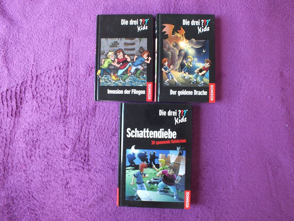 Die drei ??? ( Fragezeichen ) Kids - 3er Bücher Set (Gebraucht) in ...