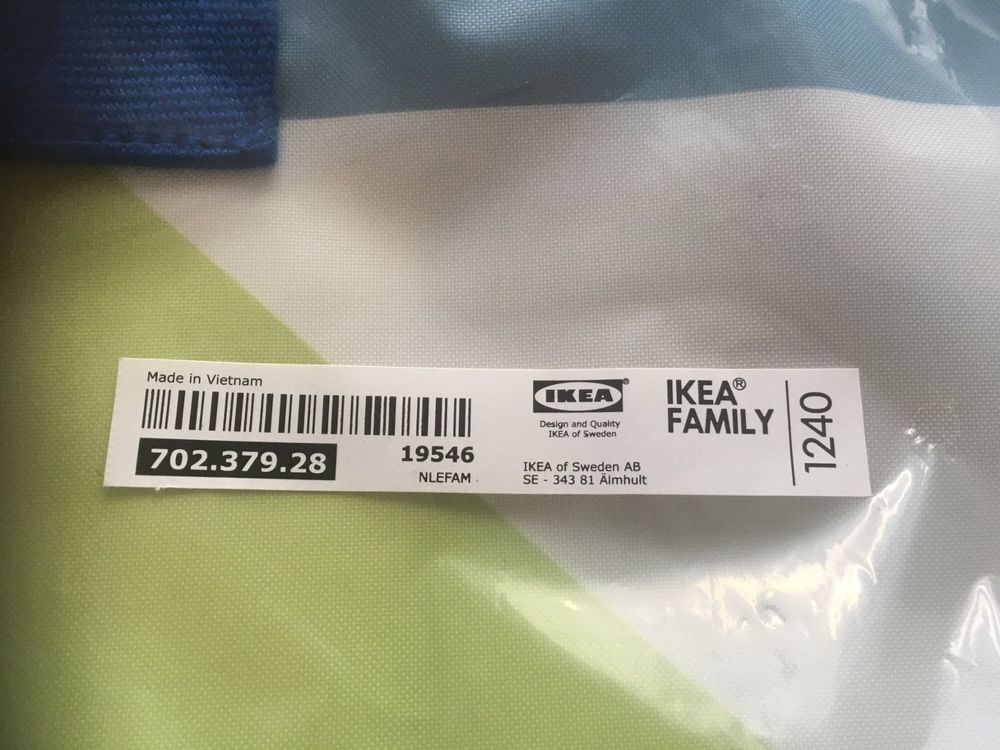 IKEA SOLUR Strandtasche, Shopping OVP