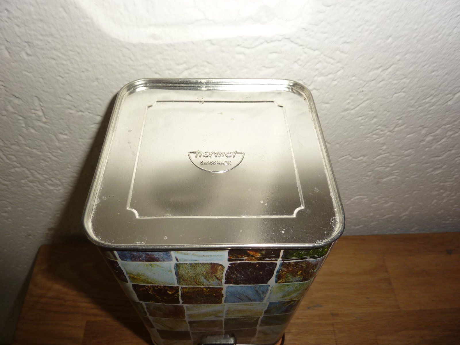 Elettrodomestici da cucina: Omas Kaffeedose Eckig vintage HERMET SA BERN – Usato da Hochfelden venduto da swissice 3