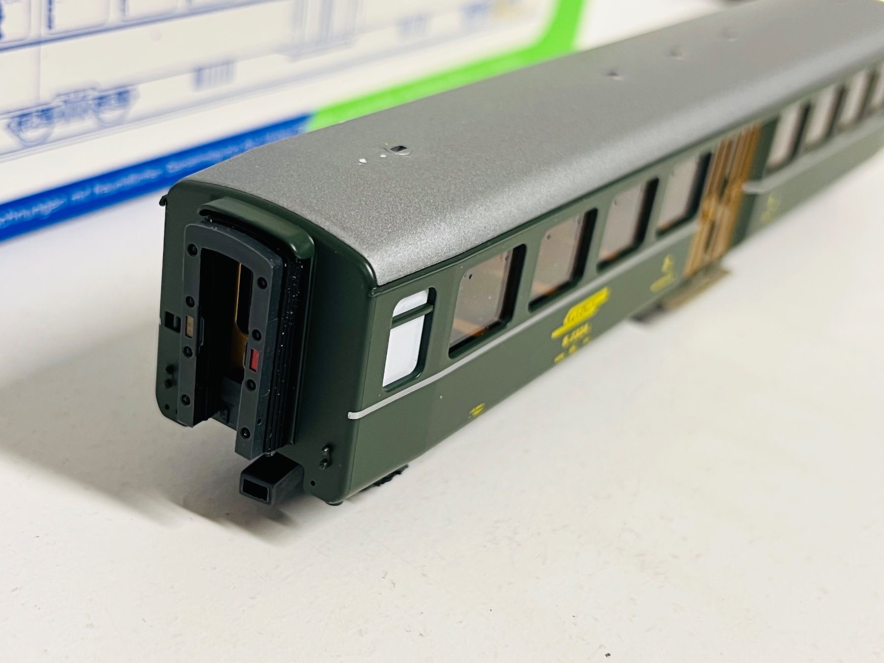 Modellini di ferrovie: STL-Models RhB B 2324 Personenwagen – Nuovo (secondo la descrizione) da Neuenhof venduto da ludovicco 3