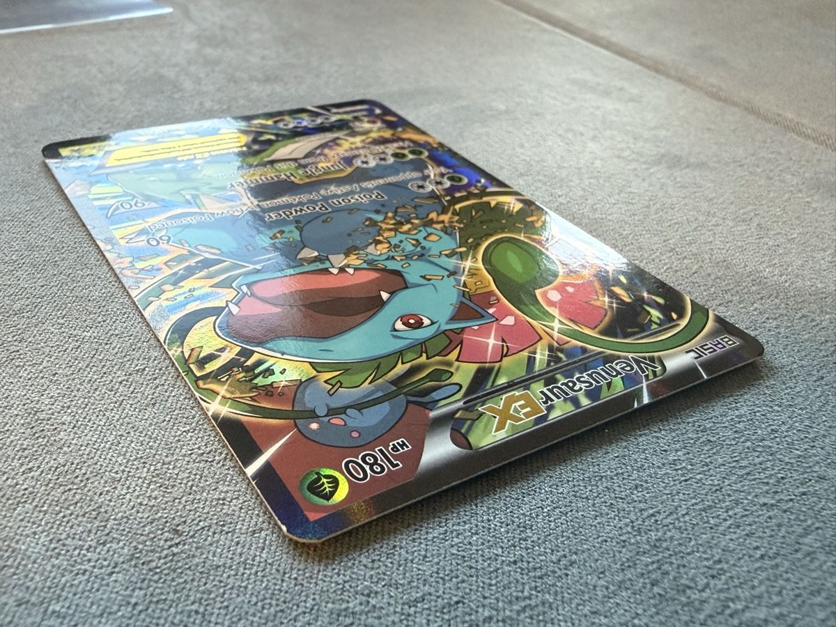 Pokémon Carte collezionabili: Venusaur EX (XYPR 123) – Nuovo (secondo la descrizione) da Gingins venduto da loi_c5sw 3