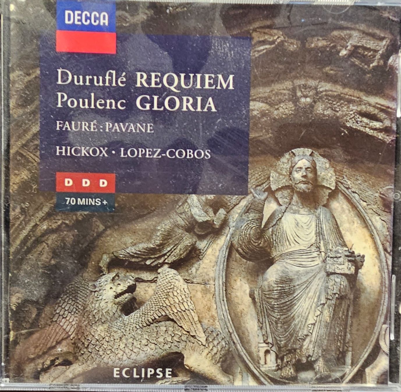 CD: Duruflé - Requiem / Gloria / Pavane – Usato da Wahlen b. Laufen venduto da Cg10