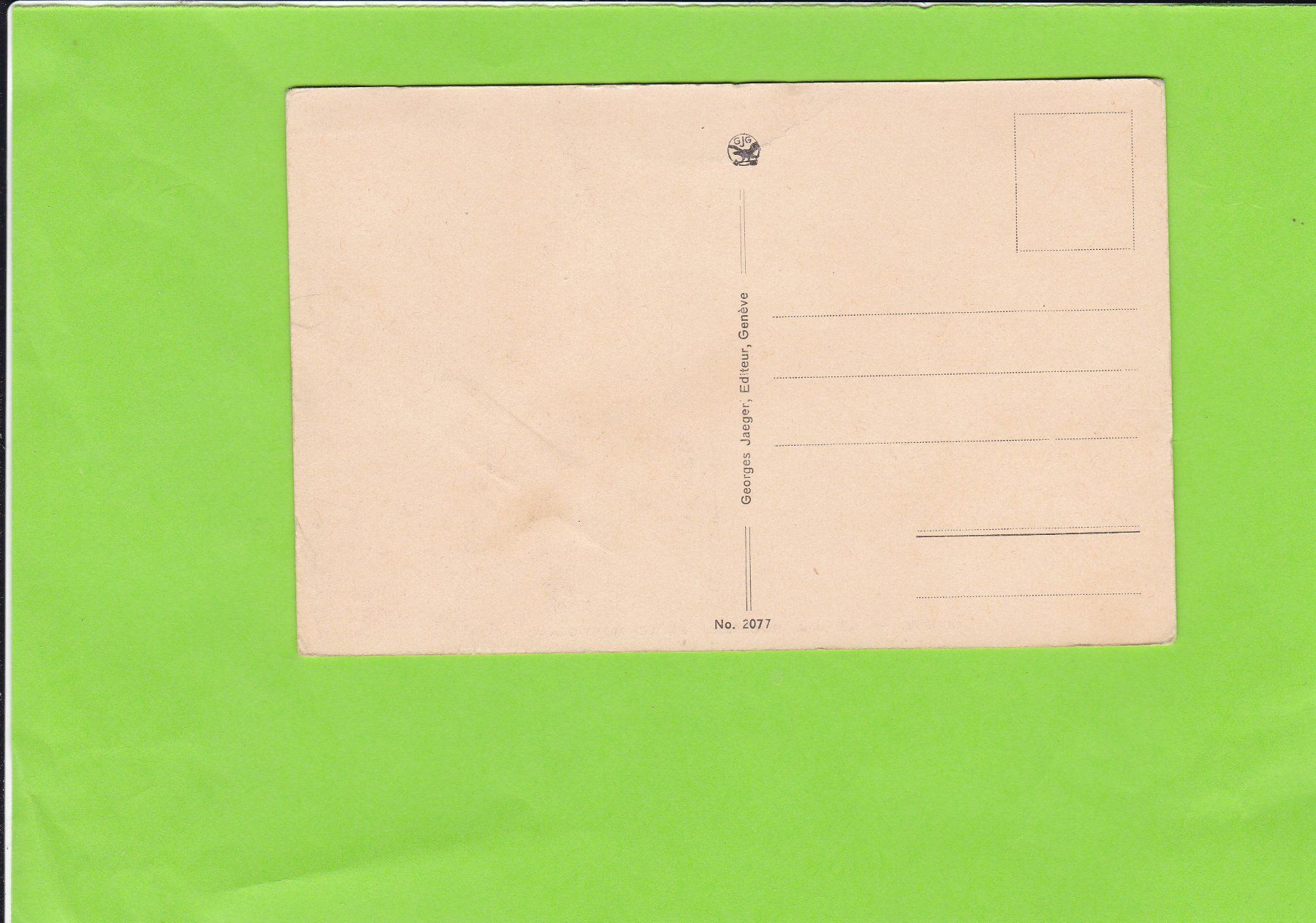 Cartoline postali: Genève – Usato da St. Peterzell venduto da neckertal 1