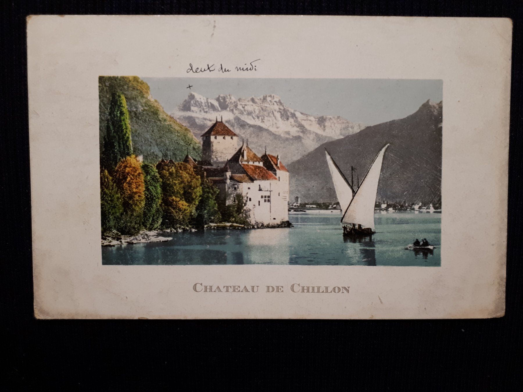 Cartes postales: CHATEAU DE CHILLON - 1908 – D'occasion à Ponto Valentino par giorgia06