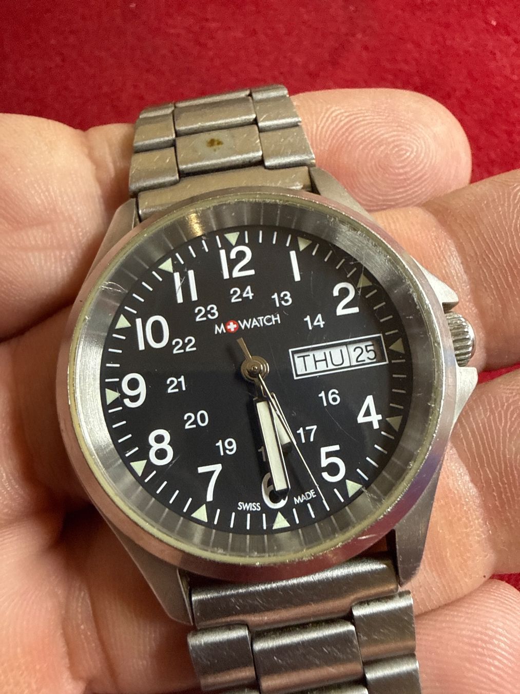Mondaine Orologi: Mondaine Quarz 36 mm – Usato da Pfeffingen venduto da Allhandelklgwatches