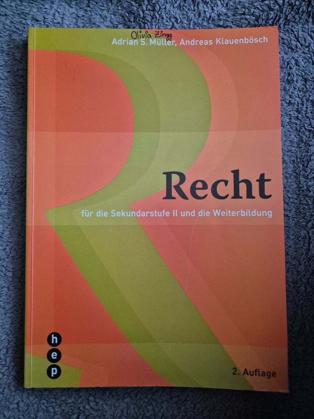 Livres: Recht – Neuf (Voir description) à Reigoldswil par lus_76dn