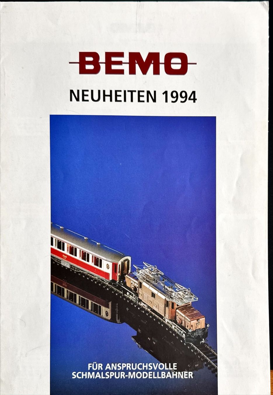 Documents: Bemo - Neuheiten 1994 – D'occasion à Winterthur par Sawomiju
