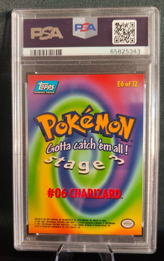 Pokémon Sammelbilder & Trading cards: Pokemon Charizard #E6 Pokemon 1999 Movie Evolution PSA9 (3) – Gebraucht aus Männedorf von Molum 1