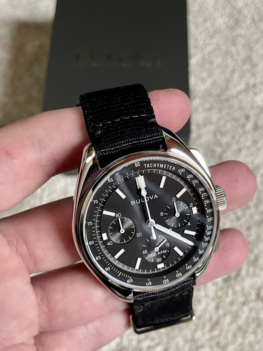 Bulova Uhren: Bulova Lunar Pilot Chronograph Limited Edition 96A225 – Neu (gemäss Beschreibung) aus Uster von  5