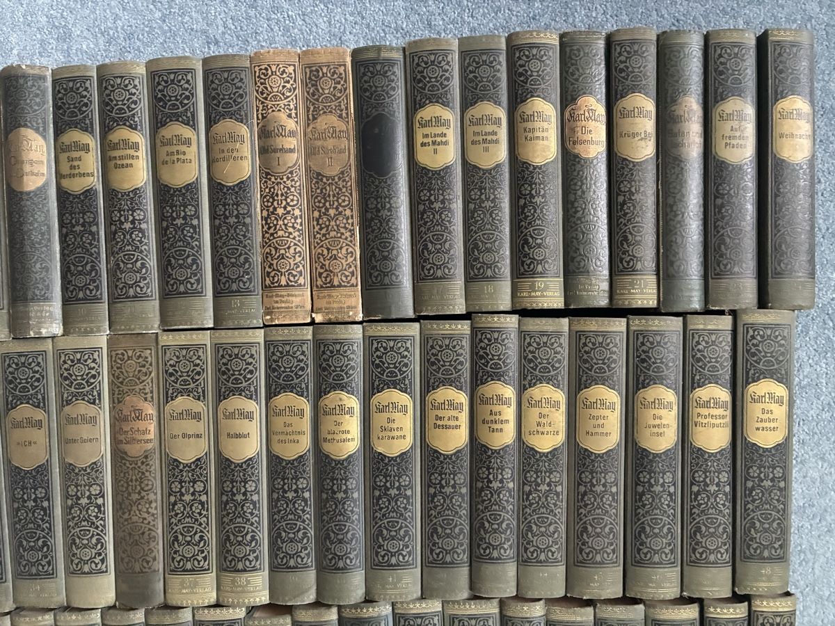Bücher: Karl May Bände 1-74 – Gebraucht aus Gutenswil von Antiques77 3