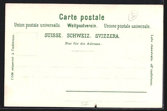 Cartes postales: Litho Einsiedeln, Ortsansicht, Kloster – D'occasion à Berlin par bartko-reher 1