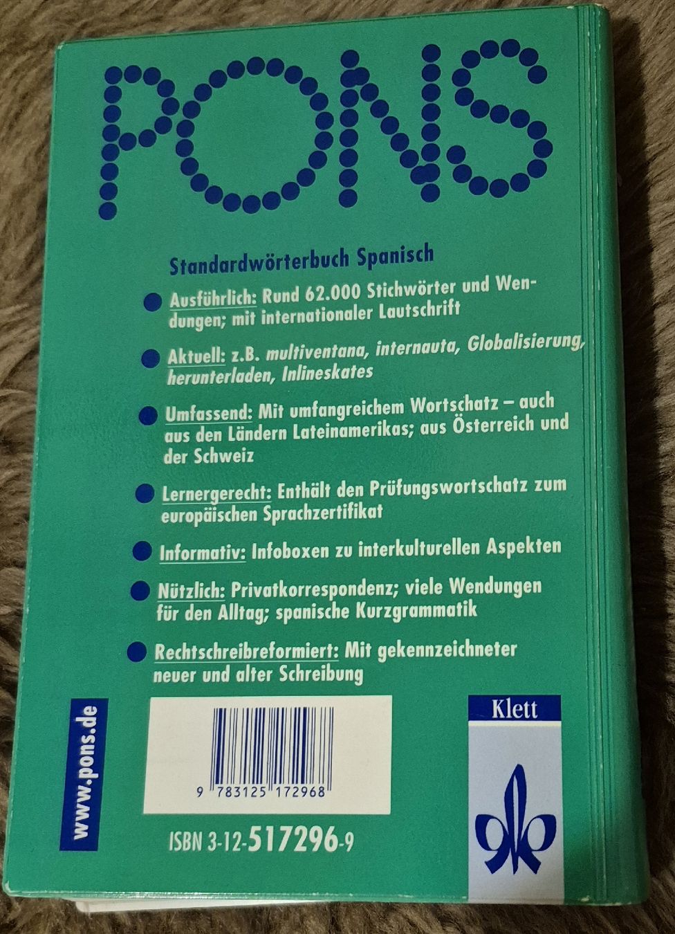 Libri: Spanisch Wörterbuch PONS /Englisch Grammatik – Usato da Adliswil venduto da cha_fq9f 1