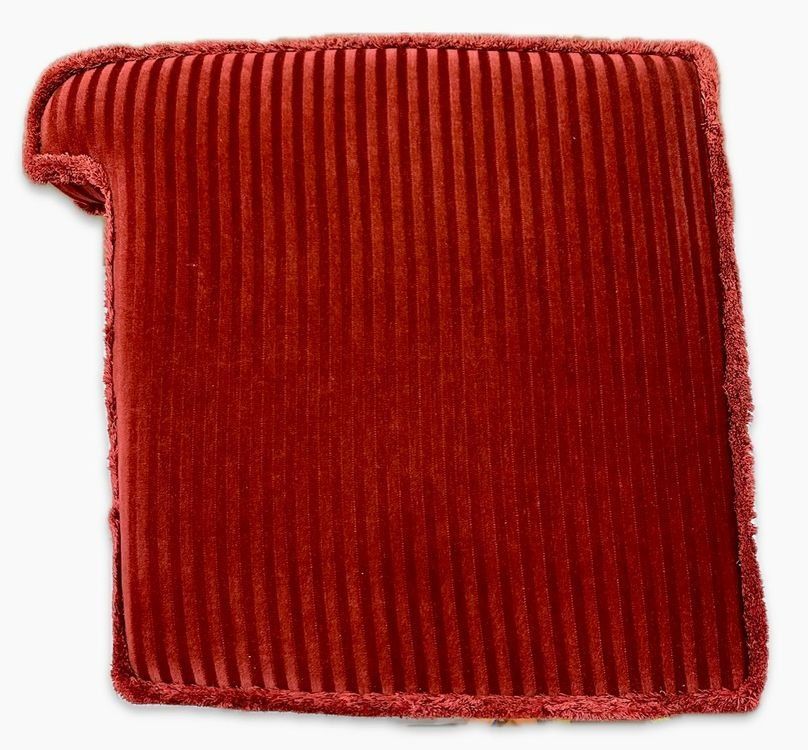 Sofas: Dänisches Ecksofa um 1960, in kirschrotem Möbelvelours – Neuf (Voir description) à Rotkreuz par Angelikiy 7