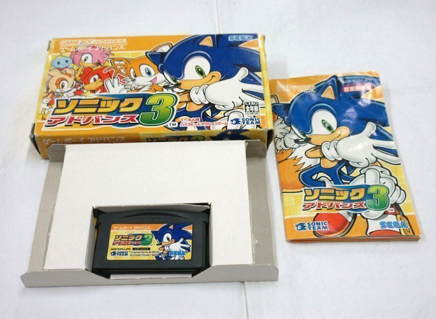Nintendo Giochi: SONIC 3 (JAP) - GAME BOY ADVANCE – Usato da Spiegel b. Bern venduto da Natix
