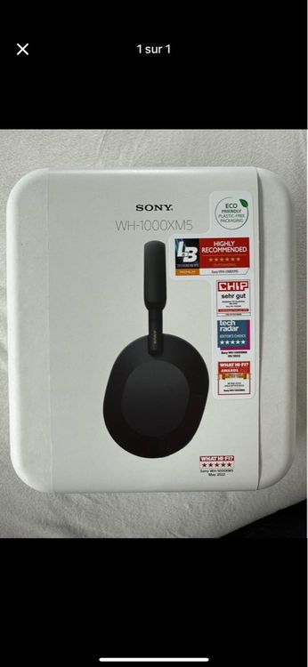 Écouteurs Intra-auriculaires Sony MDR-W07L - Neuf Dans Emballage D'origine - Connexion 3.5mm