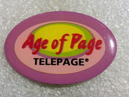 Ansteckpin 222: Age of Page Telepage