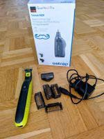 Philips OneBlade Trimmer Set und Haartrimmer Nase Satrab