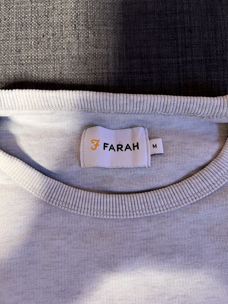 Maglioni & Felpe: Pull FARAH gris clair taille M, idéal mi-saison. – Usato da Cointrin venduto da 3bdn28 1