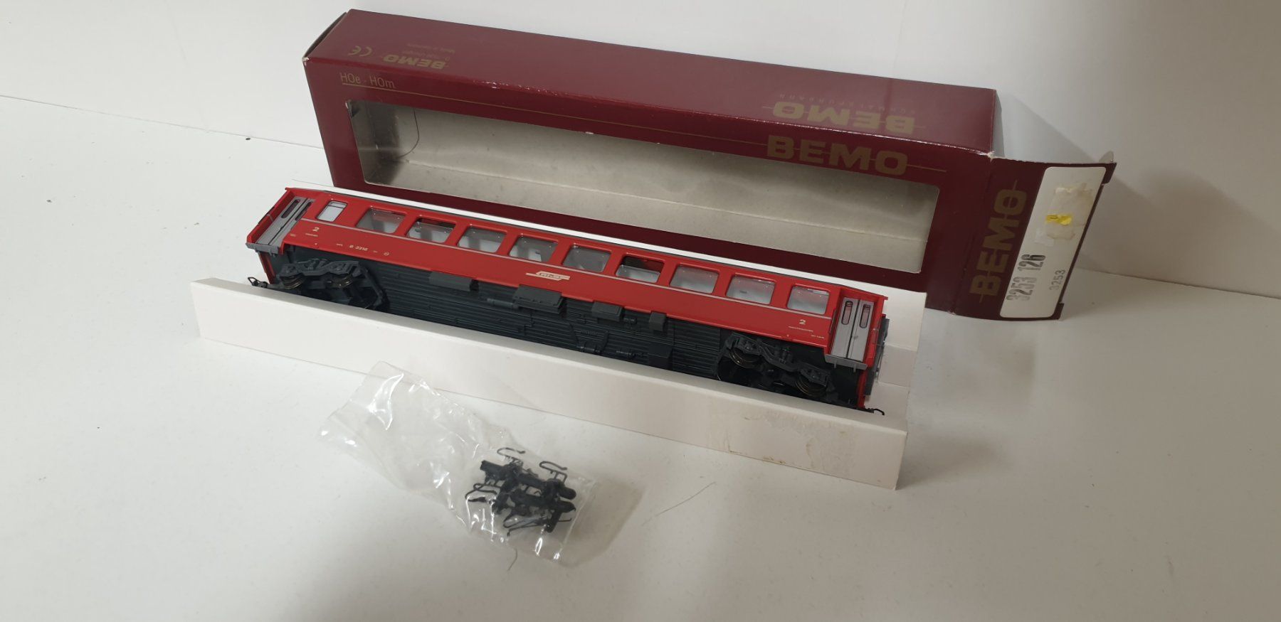 Bemo Modelleisenbahnen: Bemo RhB Personenwagen 3253 126 – Neu (gemäss Beschreibung) aus Geroldswil von TopTrain54 2