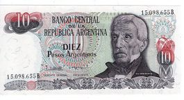 Banco Central de la Republica Argentina - Diez Pesos - UNZ