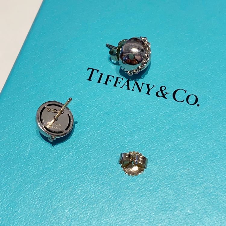 Tiffany hardwear bolt hot sale stud earrings