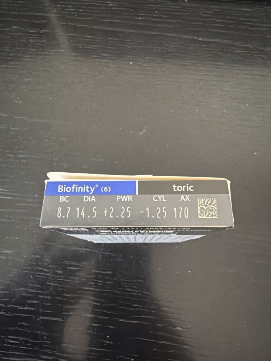 Cooper Vision Kontaktlinsen: Biofinity toric 3 Stk. Monatslinsen +2.25 – Neu (gemäss Beschreibung) aus Bern von Torpor 2