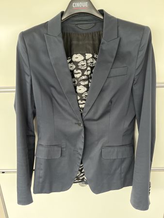 DRYKORN Blazer, dunkelblau, Gr. 36, neuwertig & modern!