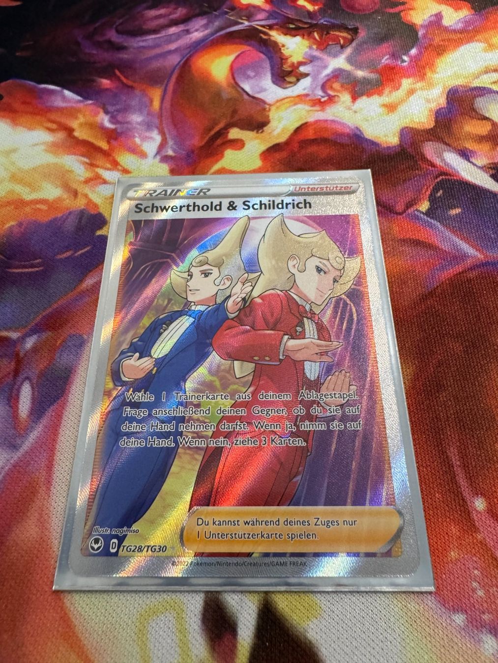 Pokémon Carte collezionabili: Schwerthold & Schildrich (SIT TG28) / Silberne Sturmwinde – Nuovo (secondo la descrizione) da Bülach venduto da CherryBlu