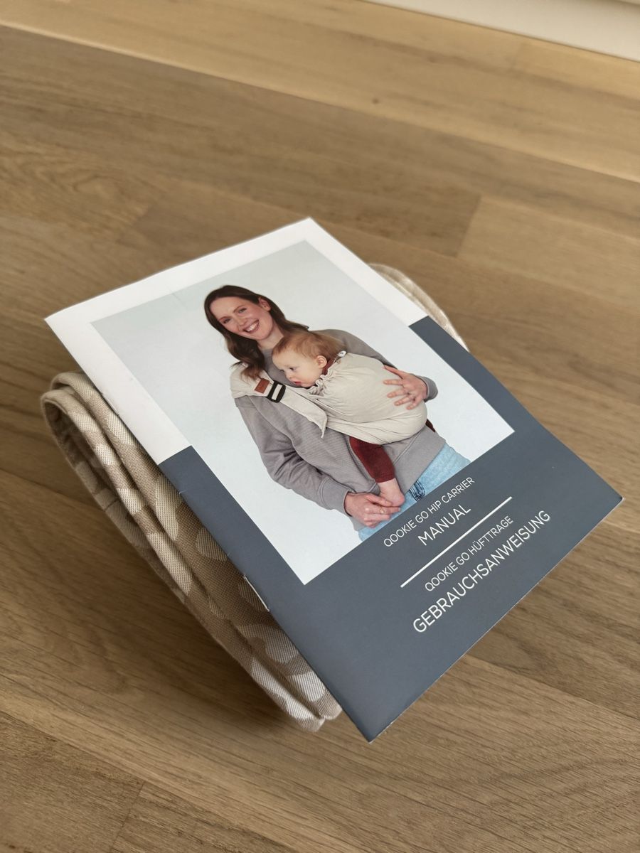 Qookie Bauch- & Rückentragen: Qookie Go Hüfttrage - Leo beige – Neu und originalverpackt aus Frick von mih_zlp8 8