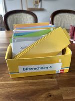 Blitzrechnen 4 Klett Lernkarten gut erhalten, für den Herbst