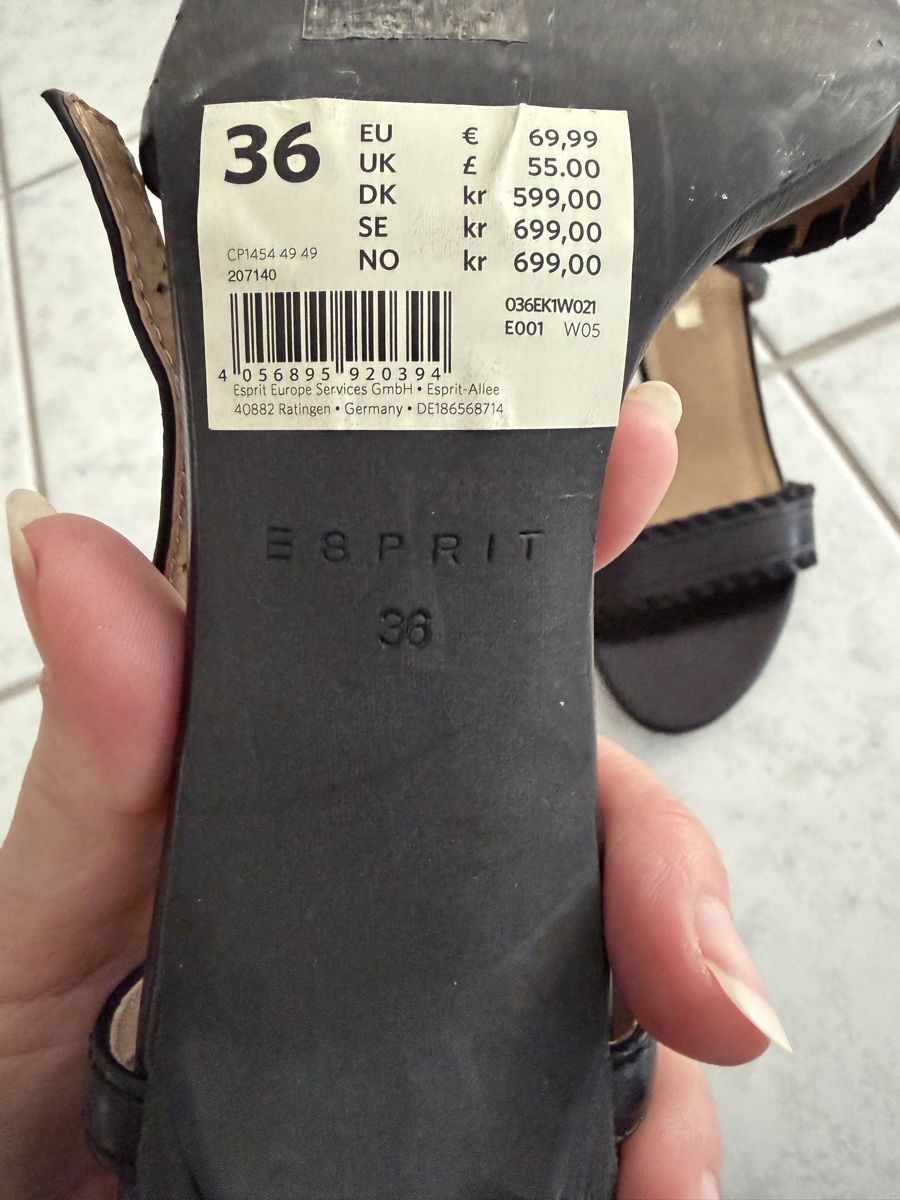 Esprit Scarpe da donna: Esprit Sandaletten Grösse 36 – Nuovo (secondo la descrizione) da Turgi venduto da ku-vo01 2