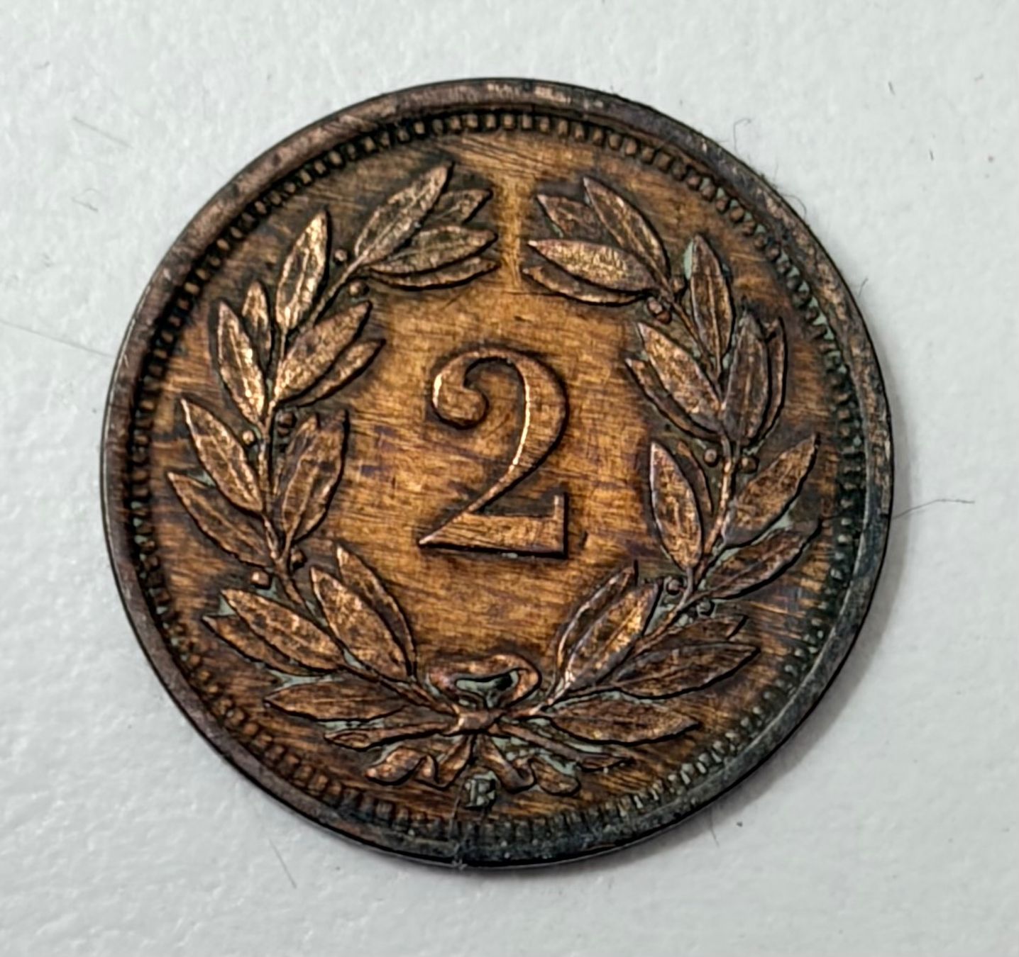 Tutti le monete: 1 x 2 Rappen Münze 1932 – Usato da Safenwil venduto da gemeinsamX