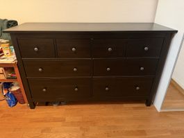 Hemnes Kommode (Ikea) schwarz