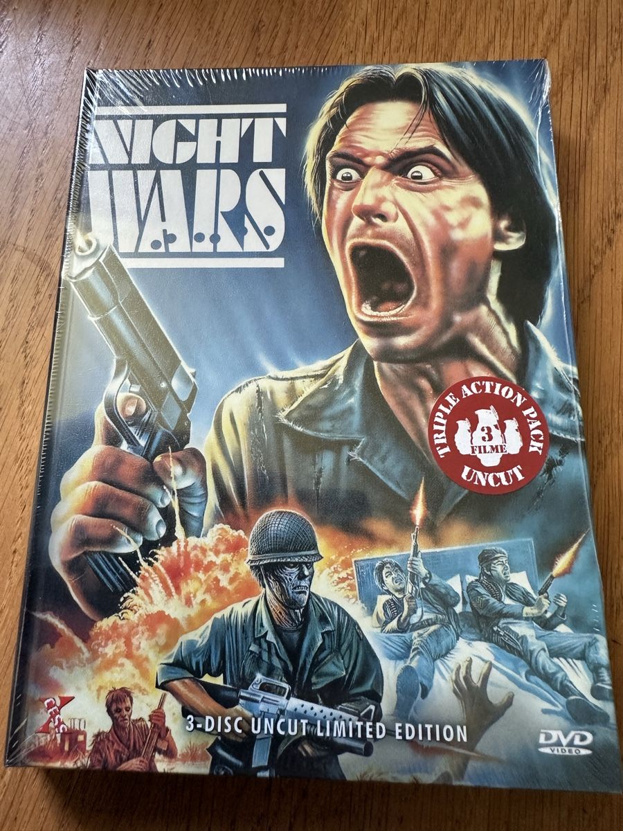Alle DVDs: Nightwars mediabook, neu OVP X-Cess – Neu und originalverpackt aus Benken ZH von Audi-erich