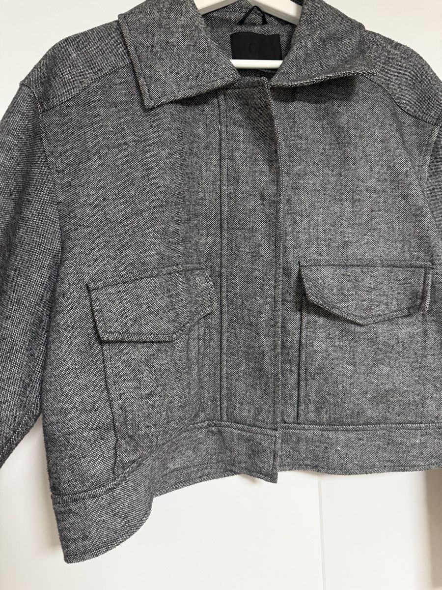 C&A Jacken: Stylish Cropped Gray blazer-Perfect for Spring! – Gebraucht aus Ueberstorf von man_p2fy 2