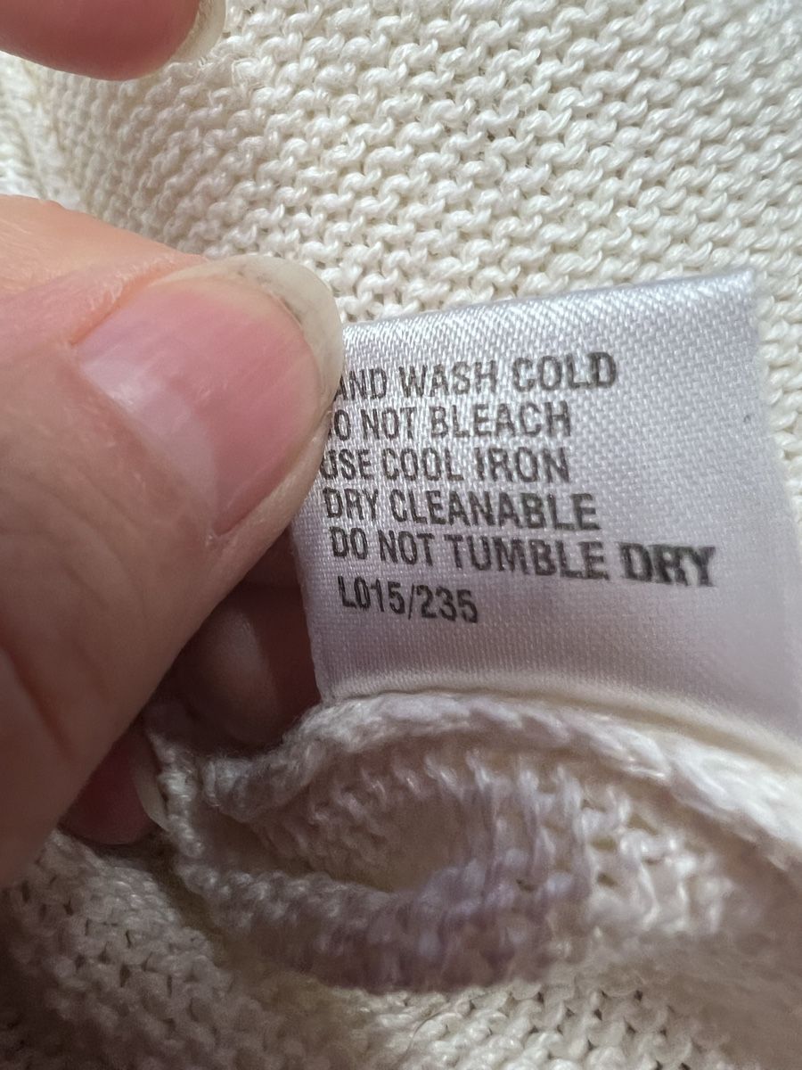 Giacche: H.Roether Leinen Strickjacke,, Gr. M, Top zu Rundholz – Usato da Burgdorf venduto da puppennetz 7